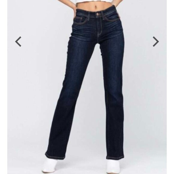 Judy Blue Tummy Control Bootcut Jeans – Posh Couture Co